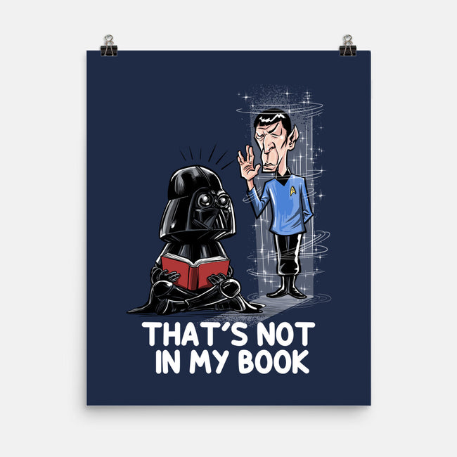 Not In My Book-None-Matte-Poster-zascanauta