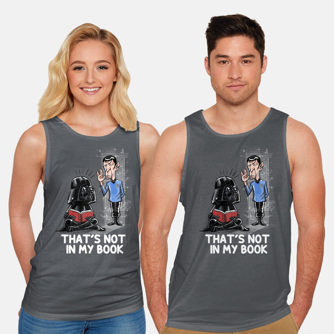 Not In My Book-Unisex-Basic-Tank-zascanauta