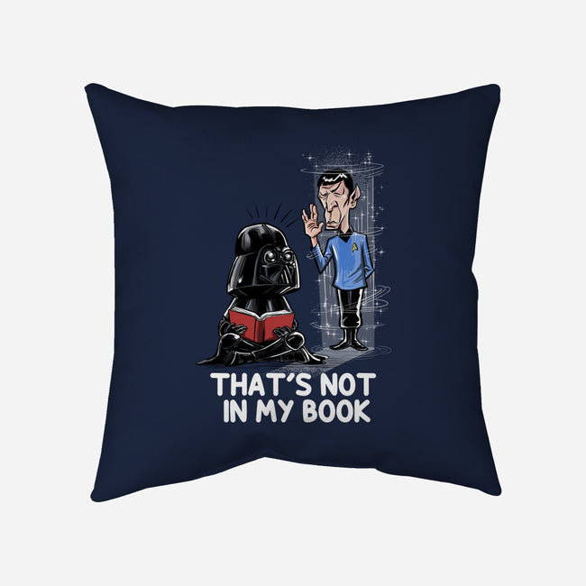 Not In My Book-None-Removable Cover-Throw Pillow-zascanauta