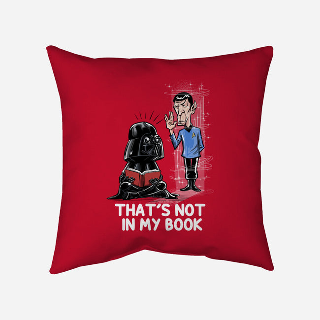 Not In My Book-None-Removable Cover-Throw Pillow-zascanauta