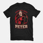 Peter Love Dead Hero-Unisex-Basic-Tee-Studio Mootant