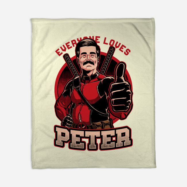 Peter Love Dead Hero-None-Fleece-Blanket-Studio Mootant