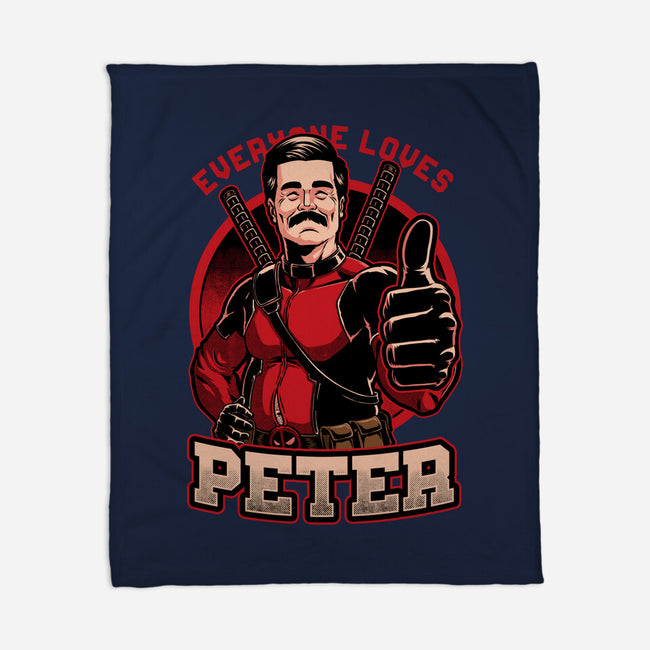 Peter Love Dead Hero-None-Fleece-Blanket-Studio Mootant