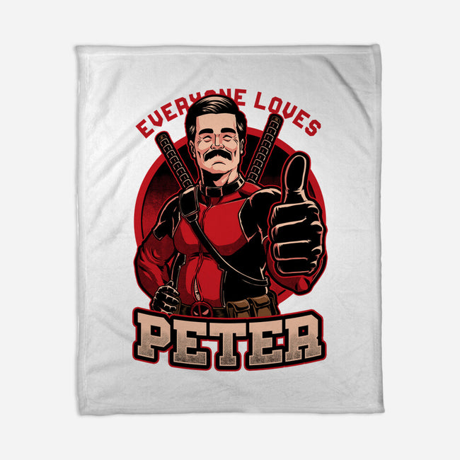 Peter Love Dead Hero-None-Fleece-Blanket-Studio Mootant