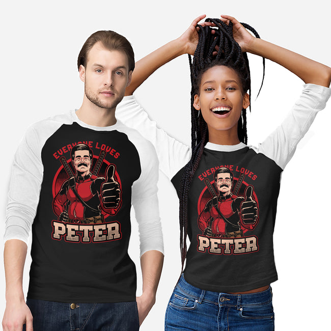 Peter Love Dead Hero-Unisex-Baseball-Tee-Studio Mootant