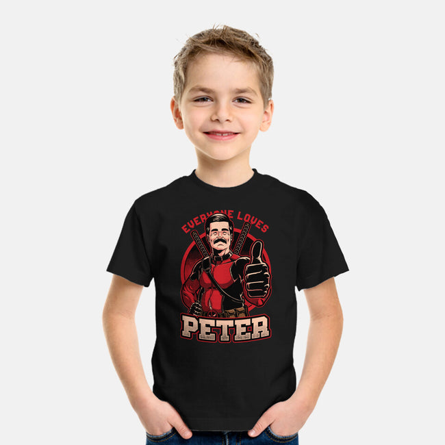 Peter Love Dead Hero-Youth-Basic-Tee-Studio Mootant