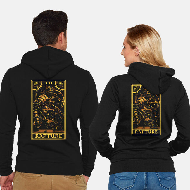 Rapture Tarot Card-Unisex-Zip-Up-Sweatshirt-naomori