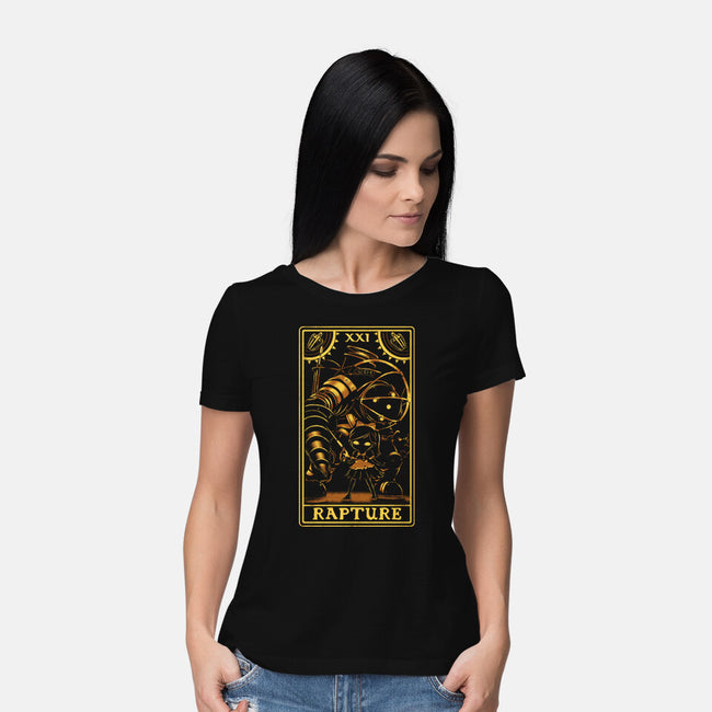 Rapture Tarot Card-Womens-Basic-Tee-naomori