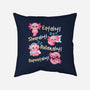 Axolotl Simple Life-None-Removable Cover-Throw Pillow-NemiMakeit