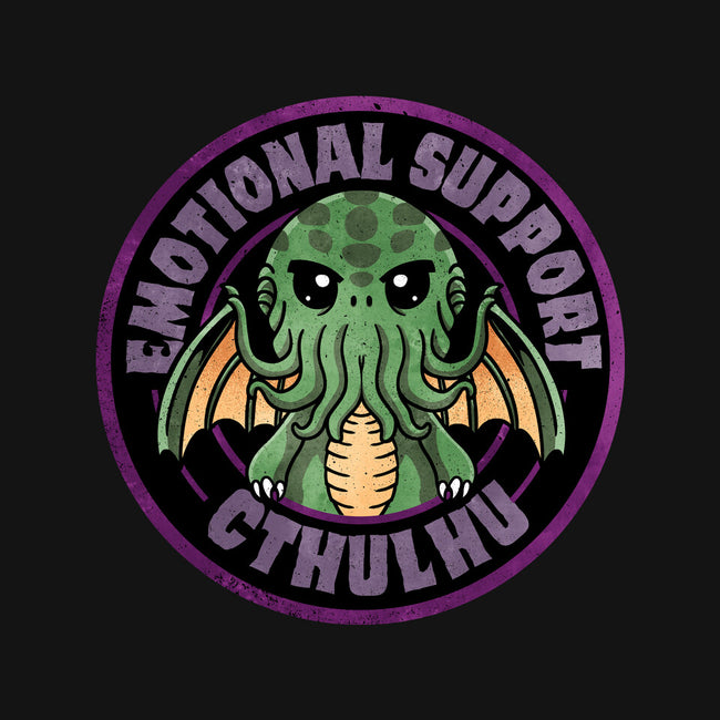 Emotional Support Cthulhu-None-Polyester-Shower Curtain-fanfreak1