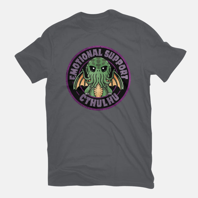 Emotional Support Cthulhu-Mens-Basic-Tee-fanfreak1