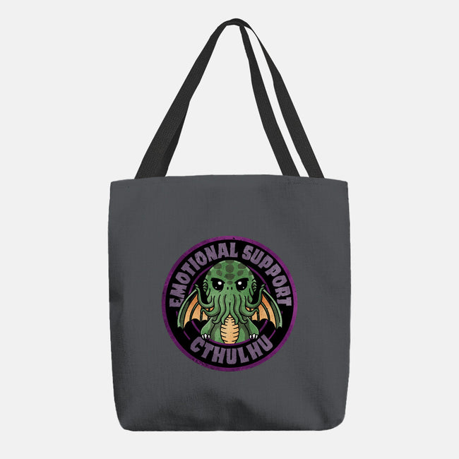 Emotional Support Cthulhu-None-Basic Tote-Bag-fanfreak1