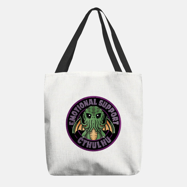 Emotional Support Cthulhu-None-Basic Tote-Bag-fanfreak1