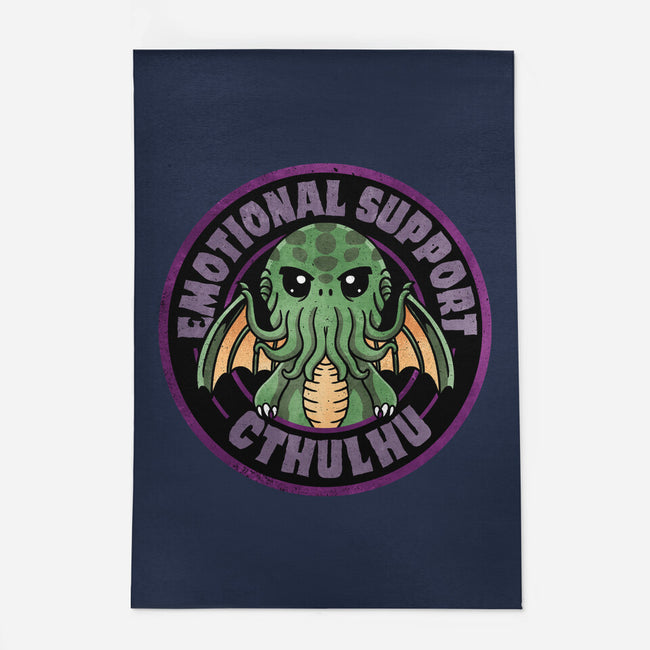 Emotional Support Cthulhu-None-Outdoor-Rug-fanfreak1