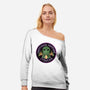 Emotional Support Cthulhu-Womens-Off Shoulder-Sweatshirt-fanfreak1