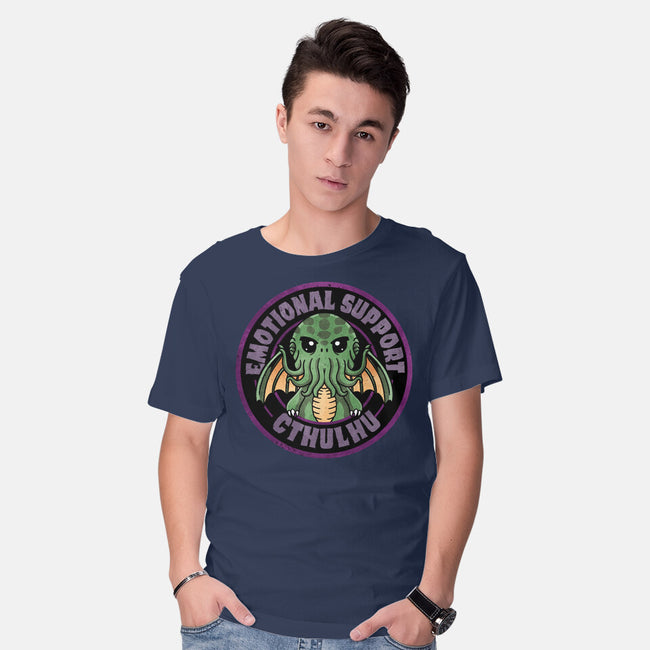 Emotional Support Cthulhu-Mens-Basic-Tee-fanfreak1