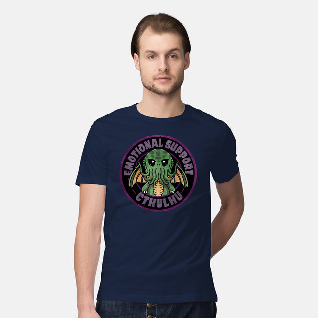 Emotional Support Cthulhu-Mens-Premium-Tee-fanfreak1