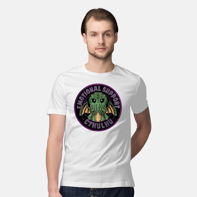 Emotional Support Cthulhu-Mens-Premium-Tee-fanfreak1