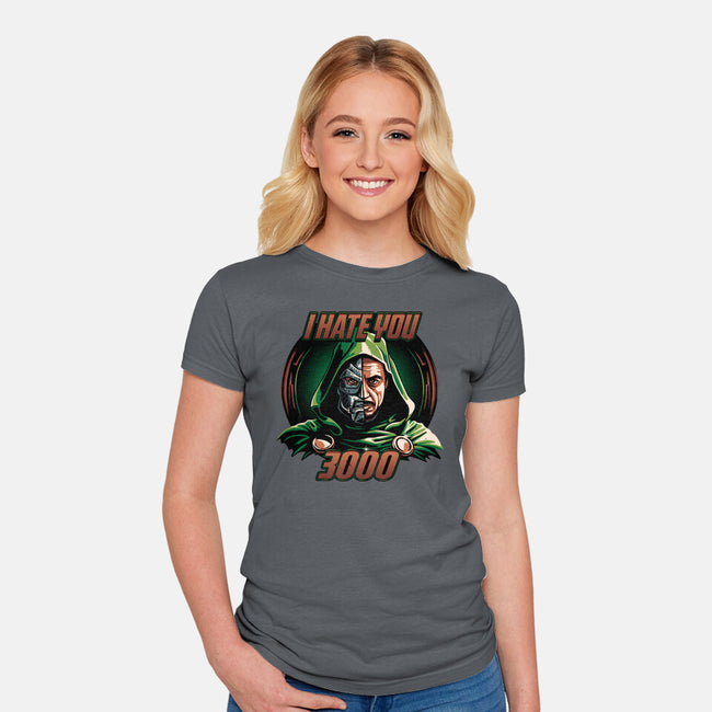 I Hate You 3000-Womens-Fitted-Tee-daobiwan