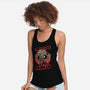 Dead Cute Dog Hero-Womens-Racerback-Tank-Studio Mootant