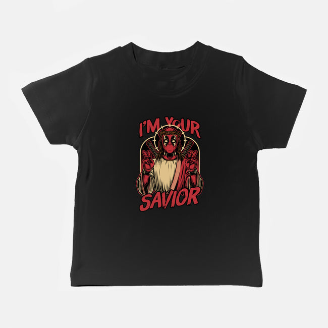 Dead Savior Hero-Baby-Basic-Tee-Studio Mootant