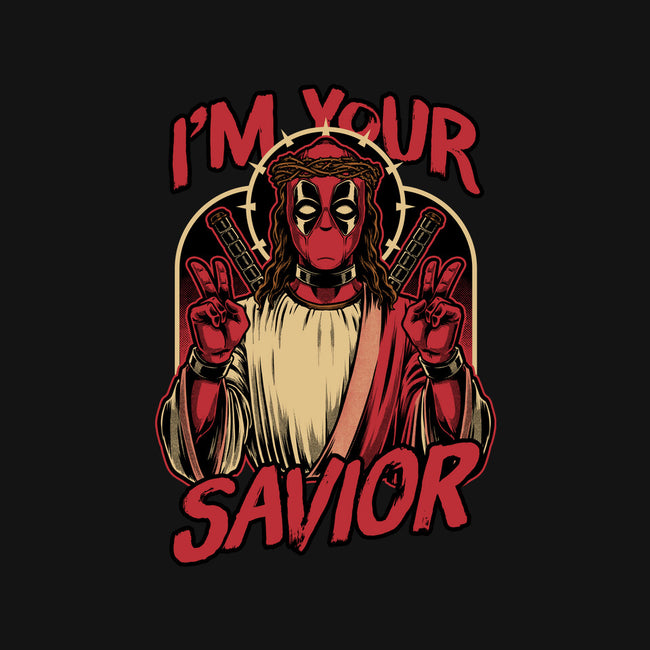 Dead Savior Hero-Womens-V-Neck-Tee-Studio Mootant