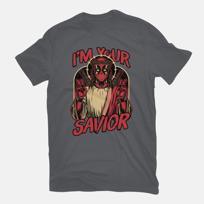 Dead Savior Hero-Unisex-Basic-Tee-Studio Mootant