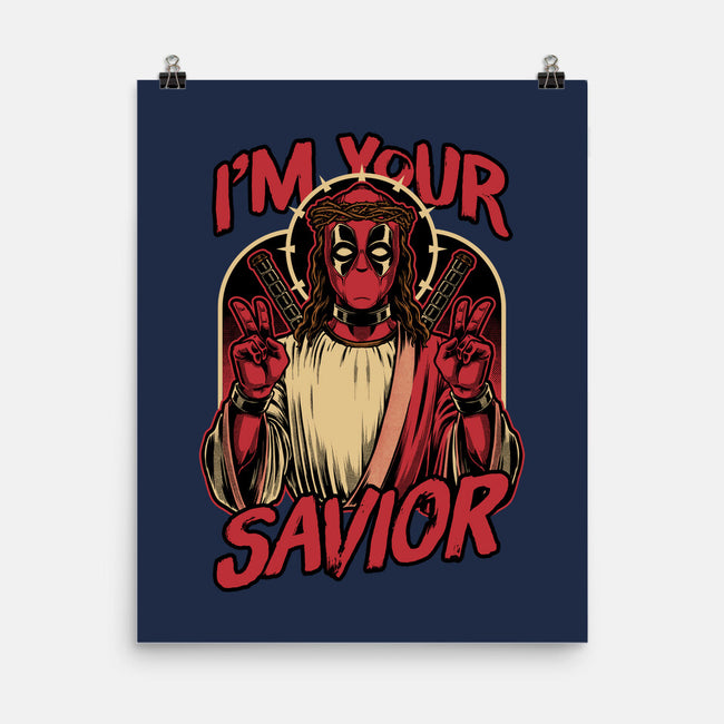 Dead Savior Hero-None-Matte-Poster-Studio Mootant