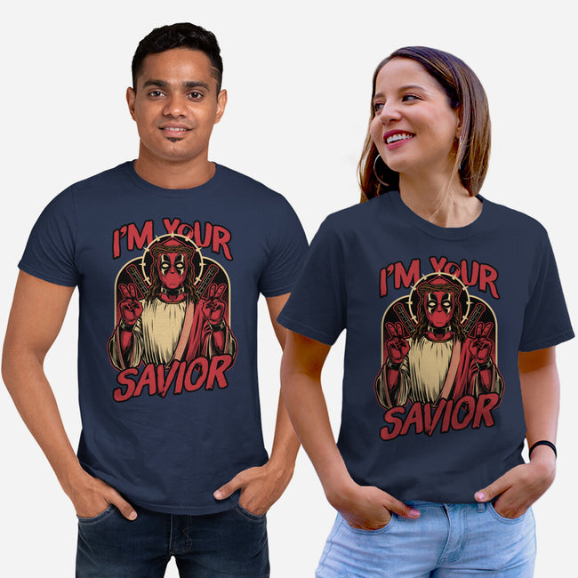 Dead Savior Hero-Unisex-Basic-Tee-Studio Mootant