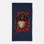 Dead Savior Hero-None-Beach-Towel-Studio Mootant