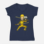 Kill Beavis-Womens-V-Neck-Tee-OPIPPI