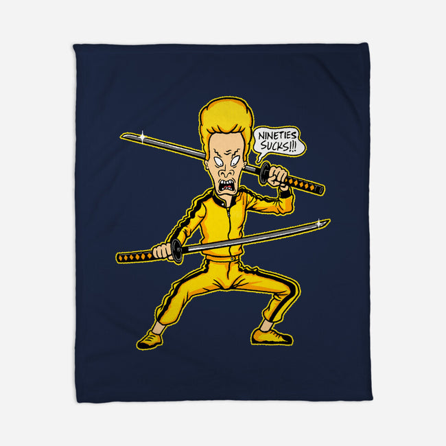 Kill Beavis-None-Fleece-Blanket-OPIPPI