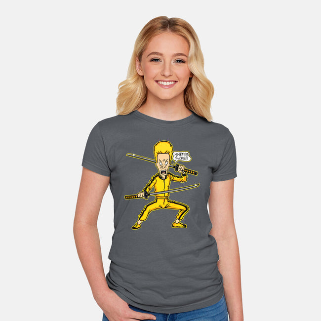 Kill Beavis-Womens-Fitted-Tee-OPIPPI