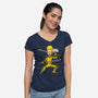 Kill Beavis-Womens-V-Neck-Tee-OPIPPI