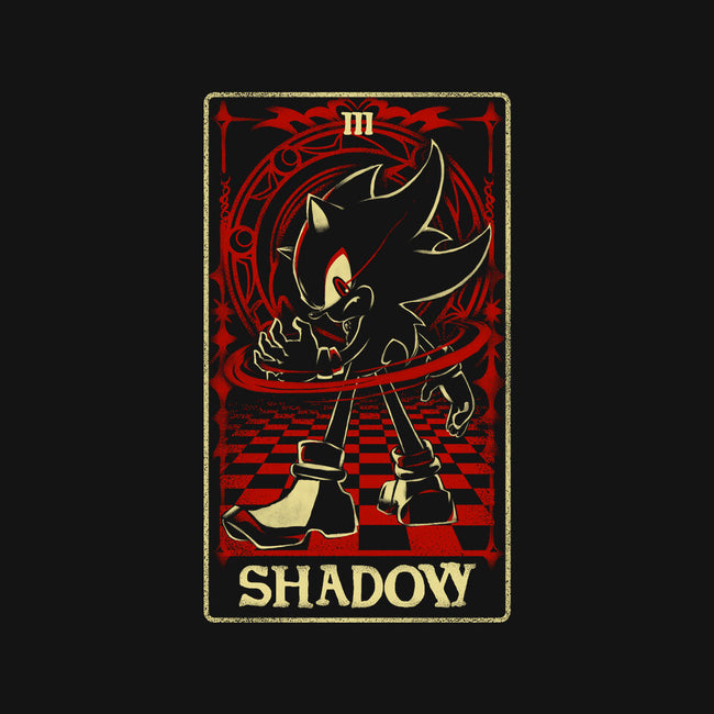 Shadow Tarot Card-Womens-V-Neck-Tee-naomori