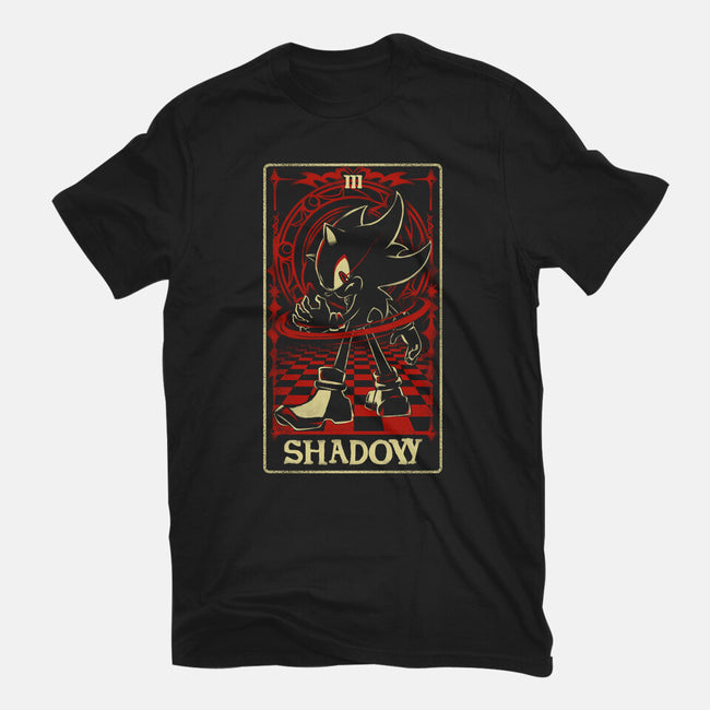 Shadow Tarot Card-Womens-Basic-Tee-naomori