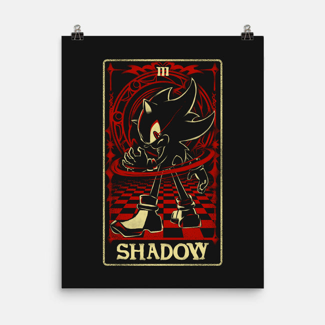 Shadow Tarot Card-None-Matte-Poster-naomori