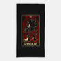 Shadow Tarot Card-None-Beach-Towel-naomori