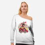 Dogpoolzilla-Womens-Off Shoulder-Sweatshirt-naomori