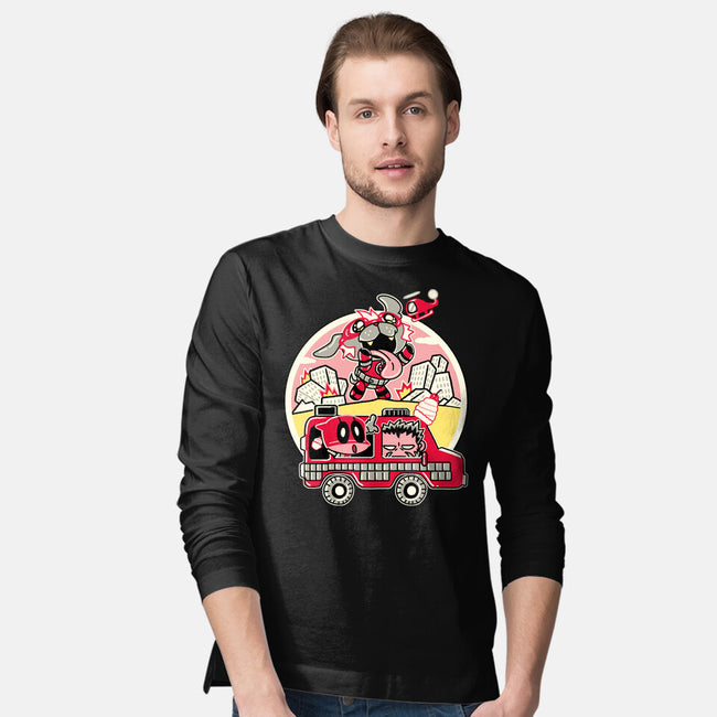 Dogpoolzilla-Mens-Long Sleeved-Tee-naomori