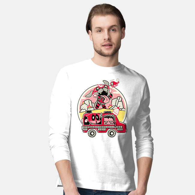 Dogpoolzilla-Mens-Long Sleeved-Tee-naomori