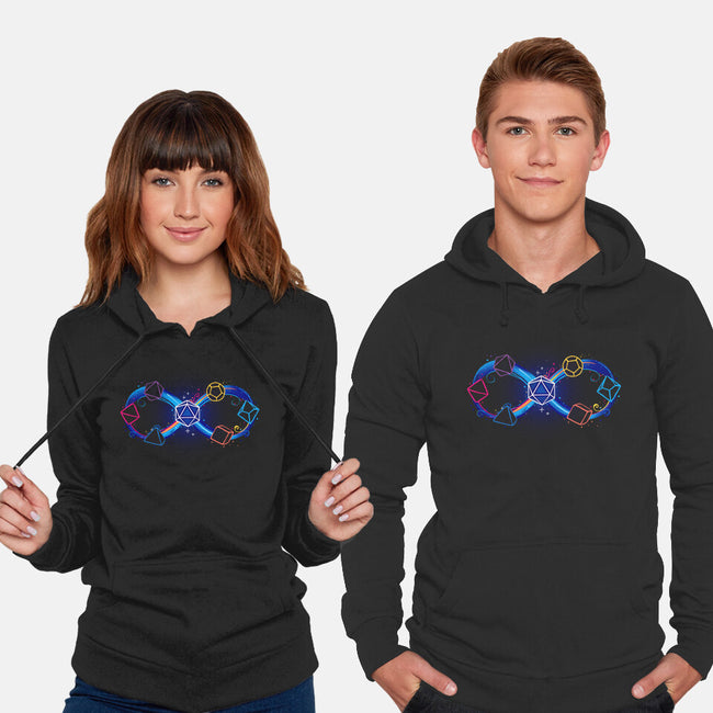 Infinity Dice-Unisex-Pullover-Sweatshirt-Vallina84