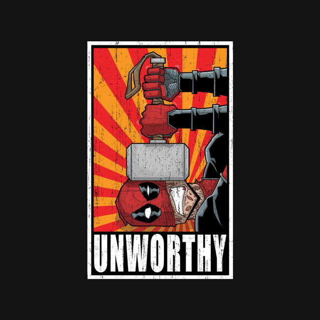 Unworthy-None-Glossy-Sticker-danielmorris1993