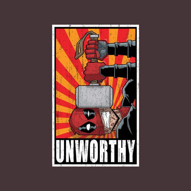 Unworthy-None-Removable Cover-Throw Pillow-danielmorris1993