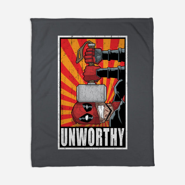 Unworthy-None-Fleece-Blanket-danielmorris1993