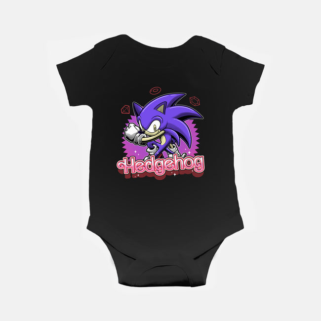 The Blue Hedgehog-Baby-Basic-Onesie-Astrobot Invention