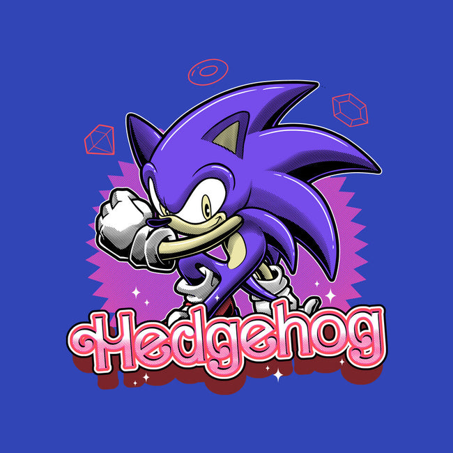 The Blue Hedgehog-Womens-V-Neck-Tee-Astrobot Invention