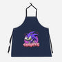 The Blue Hedgehog-Unisex-Kitchen-Apron-Astrobot Invention