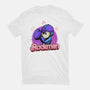 The Blue Bomber 2-Womens-Basic-Tee-Astrobot Invention