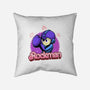 The Blue Bomber 2-None-Removable Cover-Throw Pillow-Astrobot Invention